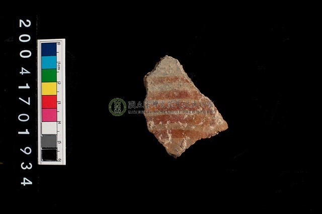 彩陶-腹片-帶紋