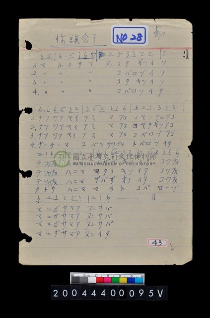 日文樂譜