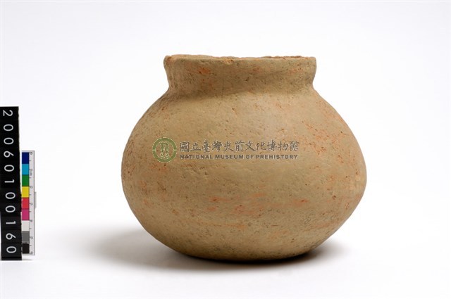 侈口圓腹凹底陪葬陶罐