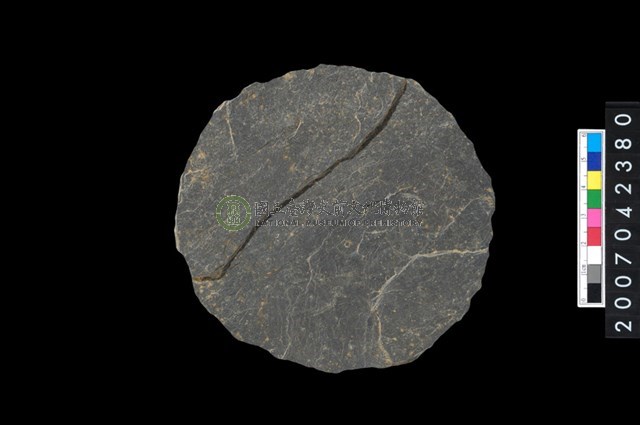 石環製作材料-打製圓形石板