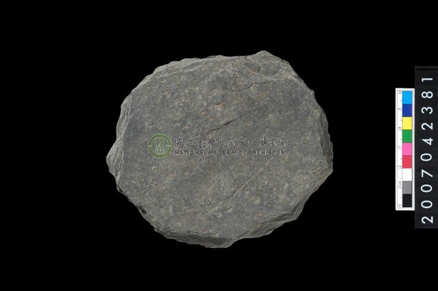 石環製作材料-打製圓形石板