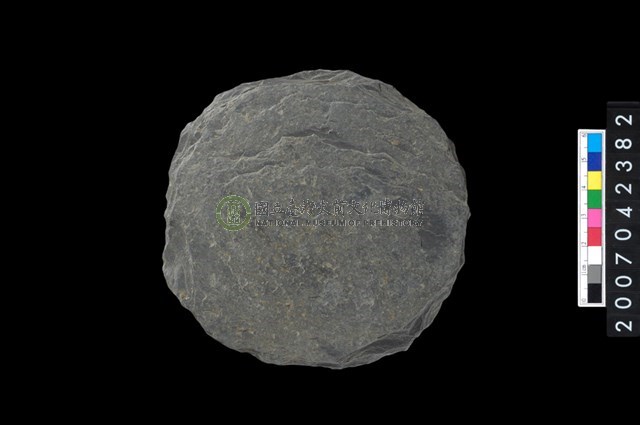 石環製作材料-打製圓形石板