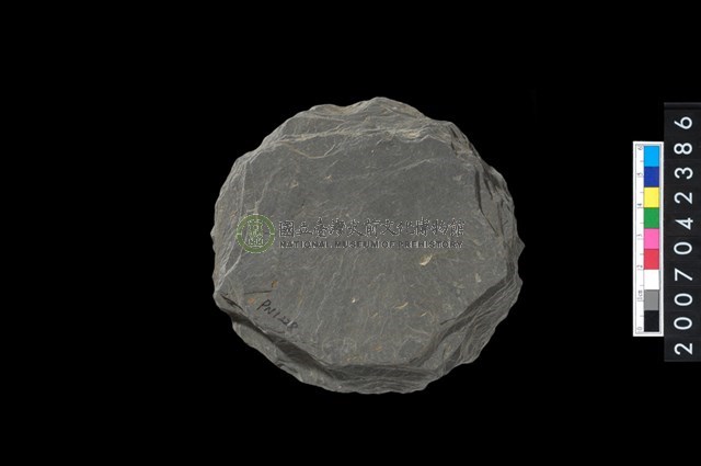 石環製作材料-打製圓形石板