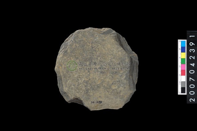 石環製作材料-打製圓形石板