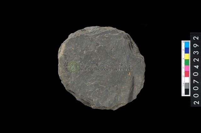 石環製作材料-打製圓形石板