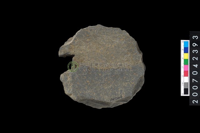 石環製作材料-打製圓形石板