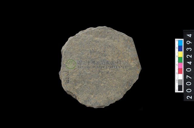 石環製作材料-打製圓形石板