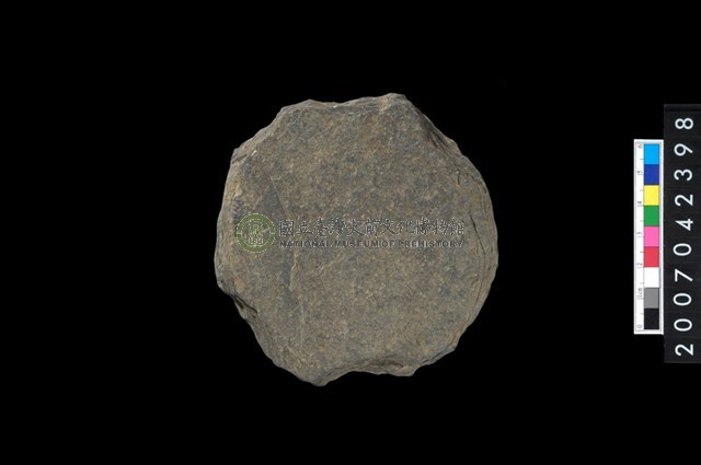 石環製作材料-打製圓形石板