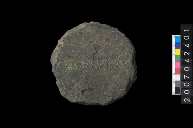 石環製作材料-打製圓形石板