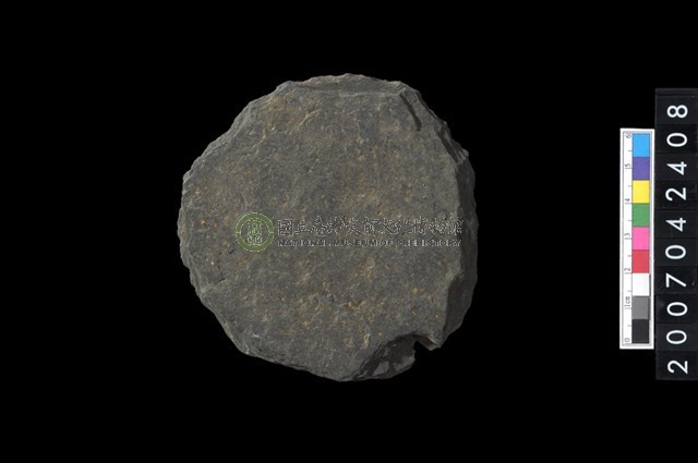 石環製作材料-打製圓形石板