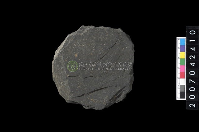 石環製作材料-打製圓形石板