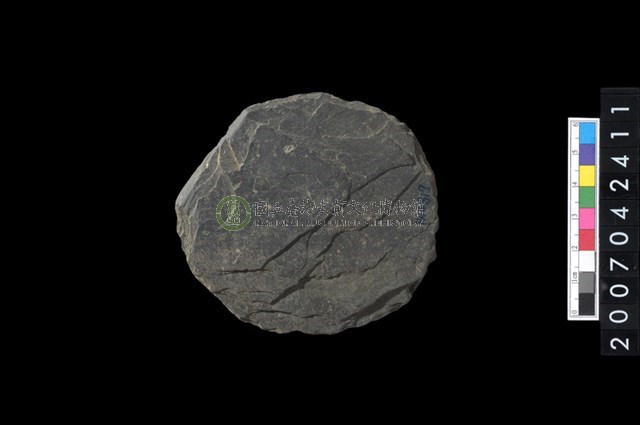 石環製作材料-打製圓形石板