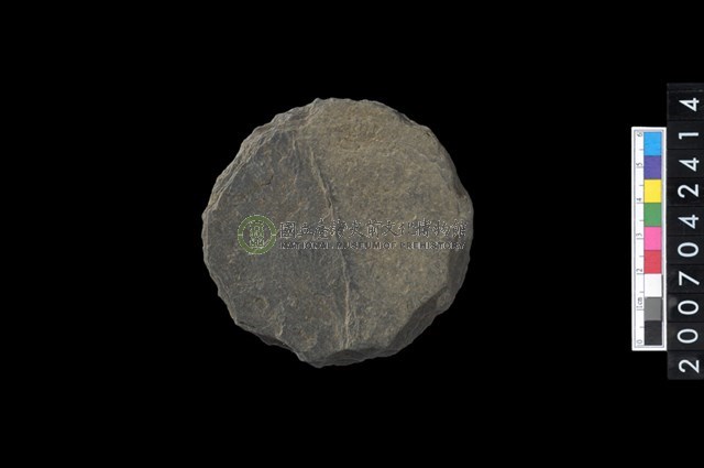 石環製作材料-打製圓形石板