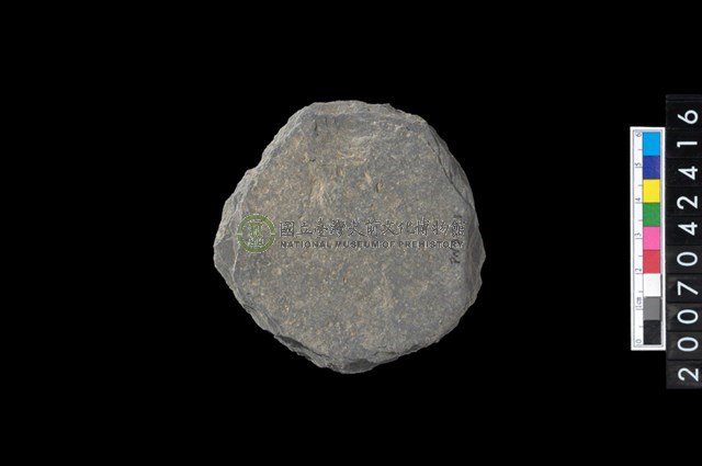 石環製作材料-打製圓形石板