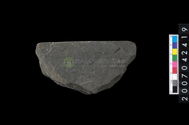 石環製作材料-打製圓形石板