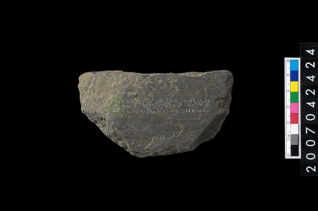 石環製作材料-打製圓形石板