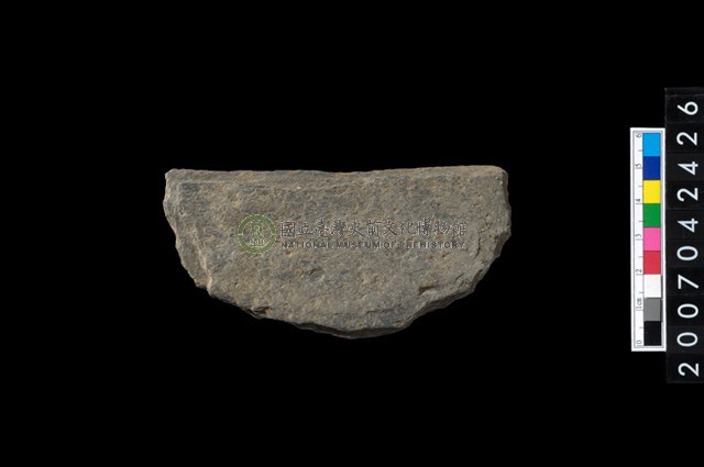 石環製作材料-打製圓形石板