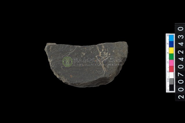 石環製作材料-打製圓形石板