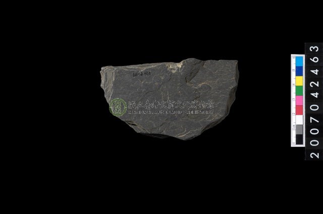 石環製作材料-中央帶啄痕打製圓板