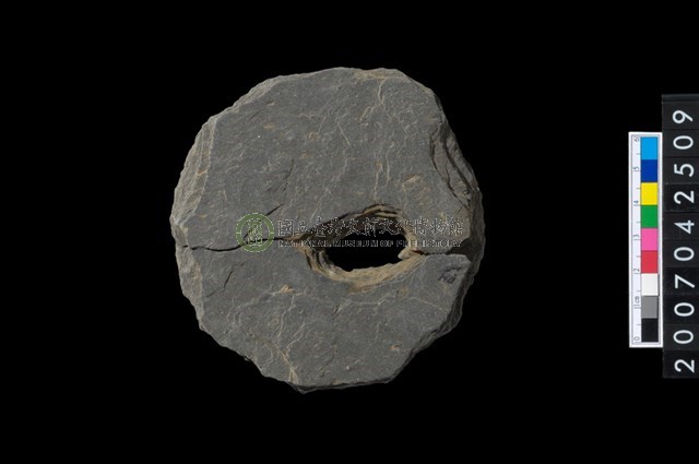 石環製作材料-打製圓形石板