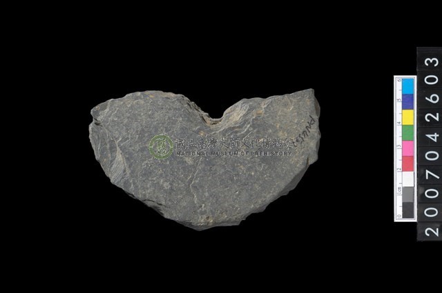 石環製作材料-中央帶小啄孔打製圓板