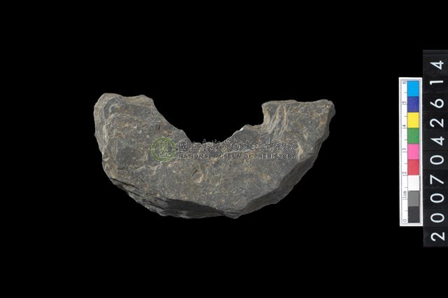 石環製作材料-中央帶小啄孔打製圓板