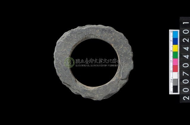 石環製作材料-帶搓磨痕石環粗胚