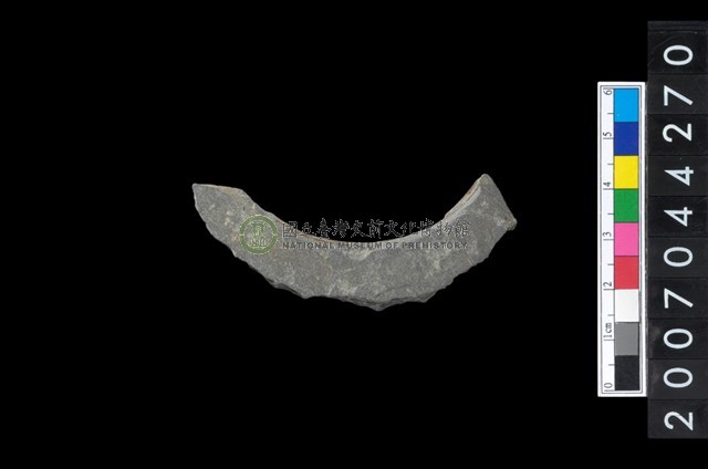 石環製作材料－帶搓磨痕石環粗胚