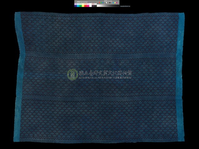 八角花紋素錦