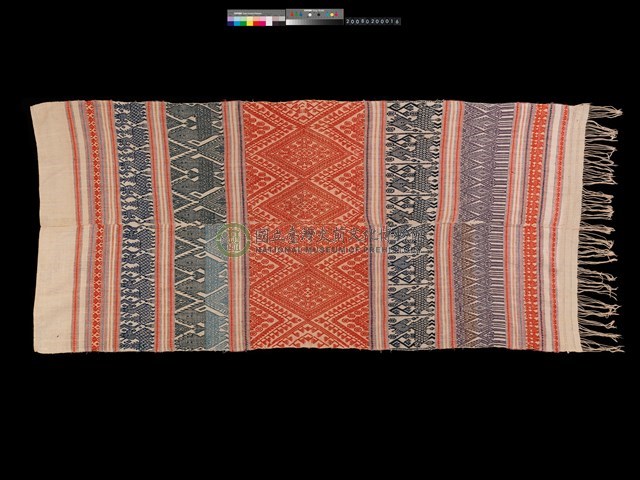 幾何動物紋織錦