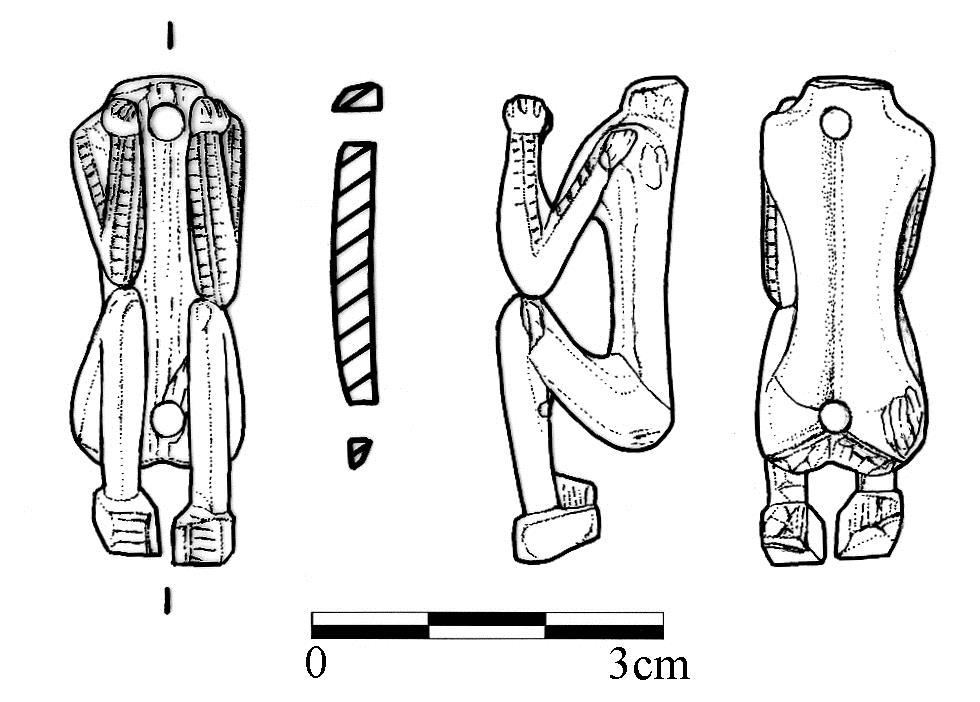 三和文化的人形工藝（下）蹲坐的勇士骨角雕器