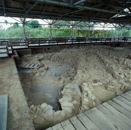 卑南遺址出土之房屋基址