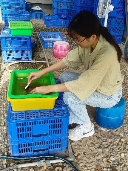 清洗考出土標本