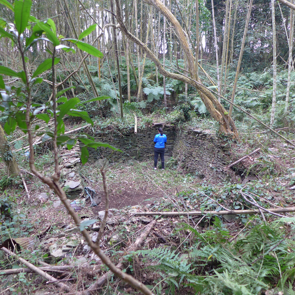 家屋2號建築遺跡。
