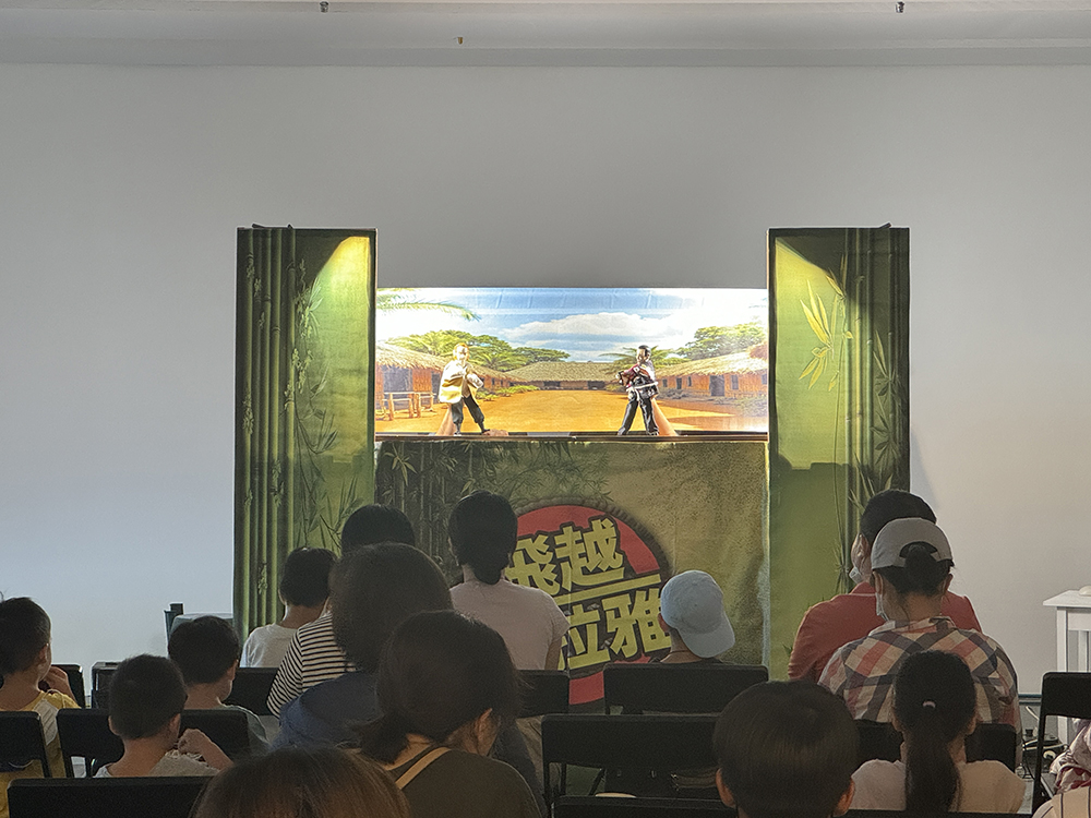 荷蘭商人與漢人商人橋段（陳韻如攝）。