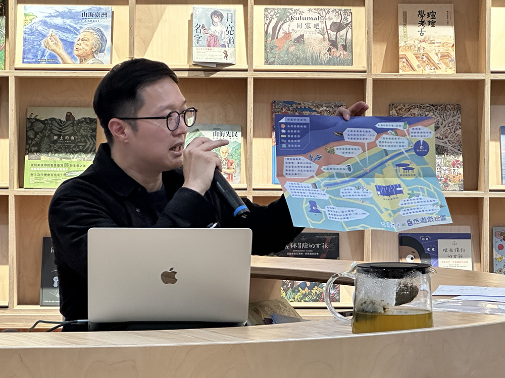 邀請與諾文化設計林宇儂創辦人前來講座。