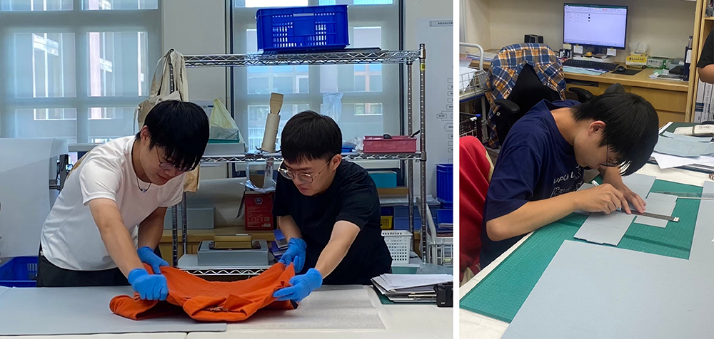 文物持拿練習與典藏盒製作。