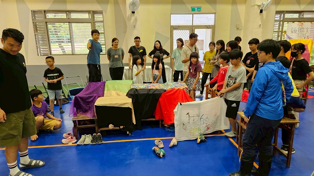 經由戲劇營造情境，就能越接近當時人們的情感與反應（洪菀妤攝）。