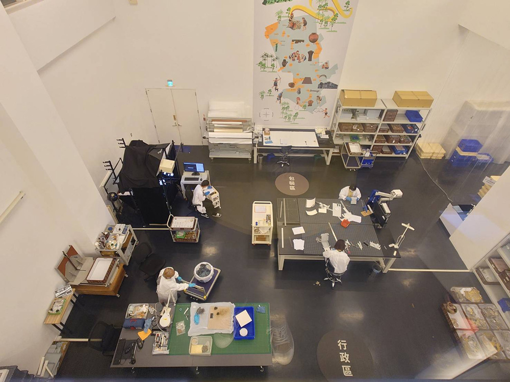 南科考古館的「博物館的秘室」。